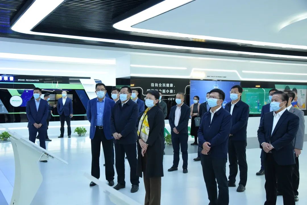 青島市委常委、組織部部長于玉一行蒞臨文達通股份調研